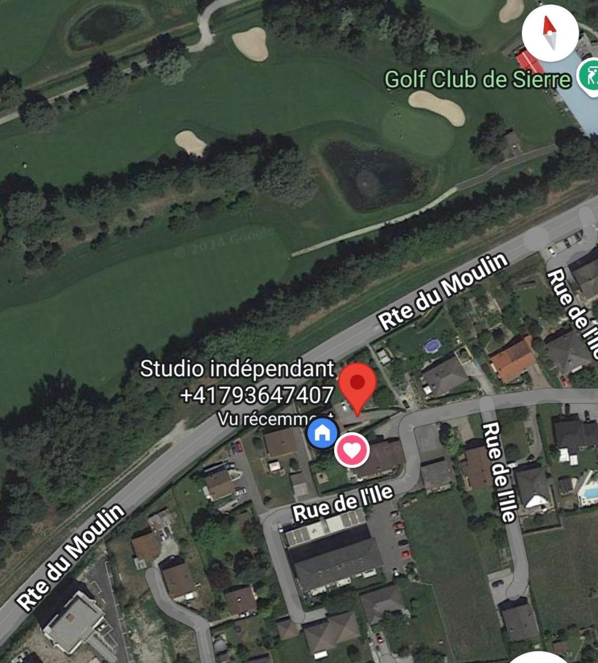 Studio Independant A Grône Eksteriør bilde